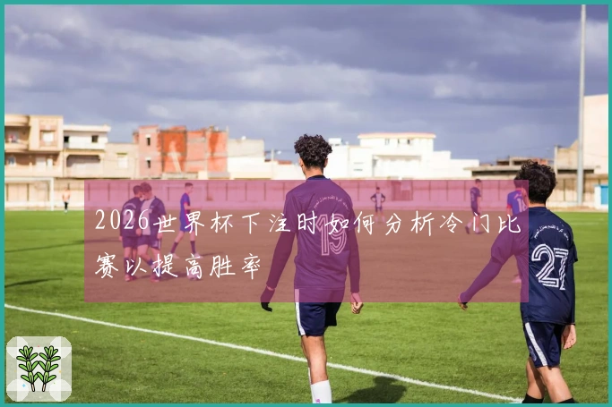 2026世界杯下注时如何分析冷门比赛以提高胜率