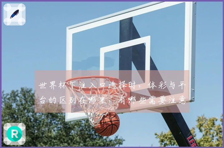 世界杯下注入口选择时，体彩与平台的区别在哪里，有哪些需要注意的事项？