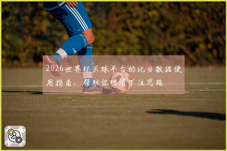 2026世界杯买球平台的比分数据使用指南，帮助你理清下注思路